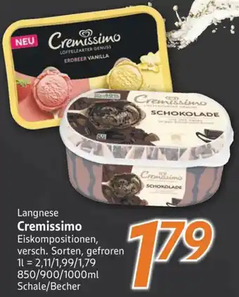 inkoop Langnese Cremissimo Angebot