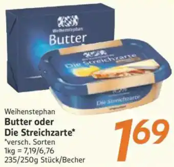 inkoop Weihenstephan Butter oder Die Streichzarte Angebot