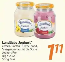 inkoop Landliebe Joghurt Angebot