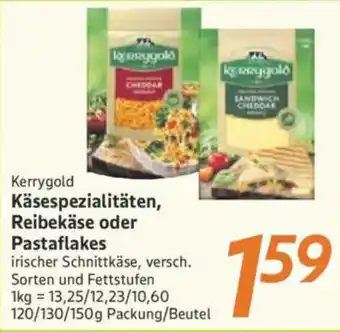 inkoop Kerrygold Käsespezialitäten, Reibekäse oder Pastaflakes Angebot