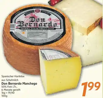 inkoop Spanischer Hartkäse aus Schafmilch Don Bernardo Manchego Angebot