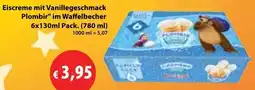 Mix Markt Eiscreme mit Vanillegeschmack Plombir Angebot