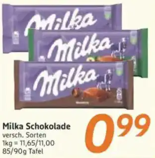 inkoop Milka Schokolade Angebot