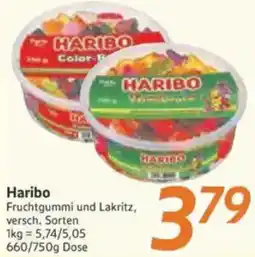 inkoop Haribo Fruchtgummi und Lakritz Angebot
