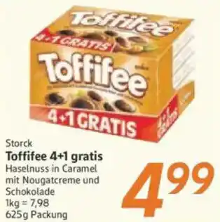 inkoop Storck Toffifee 4+1 gratis Angebot