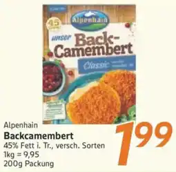 inkoop Alpenhain Backcamembert Angebot