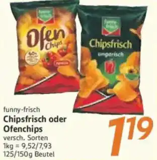 inkoop funny-frisch Chipsfrisch oder Ofenchips Angebot