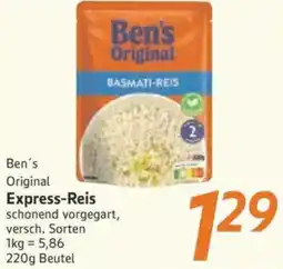 inkoop Ben's Original Express-Reis Angebot