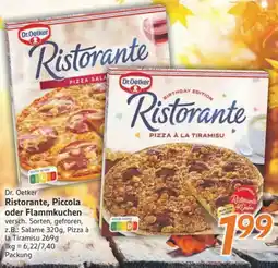 inkoop Dr. Oetker Ristorante, Piccola oder Flammkuchen Angebot