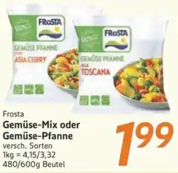 inkoop Frosta Gemüse-Mix oder Gemüse-Pfanne Angebot