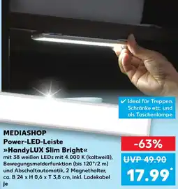 Kaufland MEDIASHOP Power-LED-Leiste HandyLUX Slim Bright Angebot