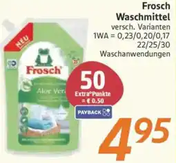 inkoop Frosch Waschmittel Angebot