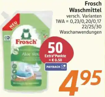 inkoop Frosch Waschmittel Angebot