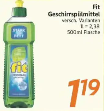 inkoop Fit Geschirrspülmittel Angebot
