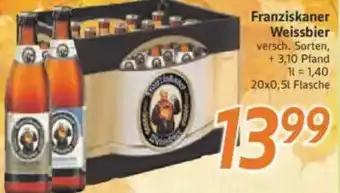 inkoop Franziskaner Weissbier Angebot