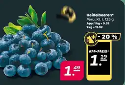 NETTO Heidelbeeren Angebot