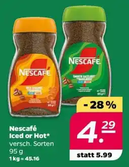 NETTO Nescafé Iced or Hot Angebot