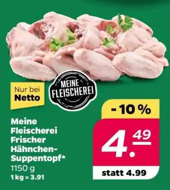 NETTO Meine Fleischerei Frischer Hähnchen-Suppentopf Angebot