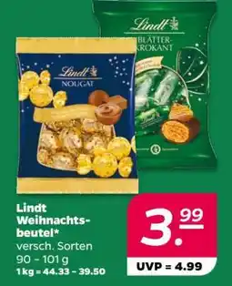 NETTO Lindt Weihnachtsbeutel Angebot