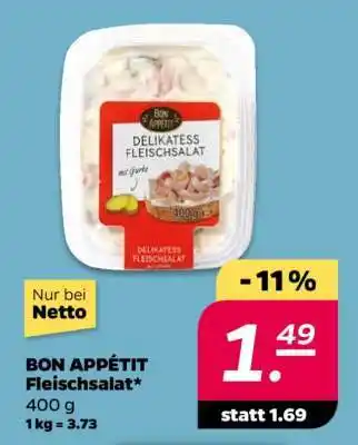 NETTO BON APPÉTIT Fleischsalat Angebot