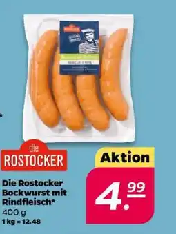 NETTO Die Rostocker Bockwurst mit Rindfleisch Angebot