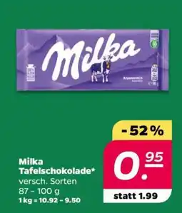 NETTO Milka Tafelschokolade Angebot