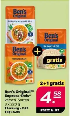NETTO Ben’s Original Express Reis Angebot