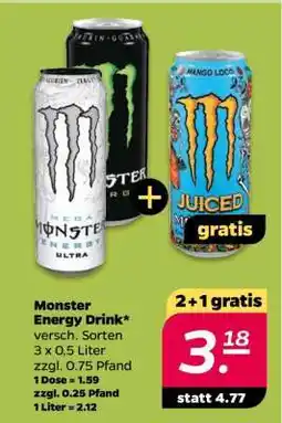 NETTO Monster energy drink Angebot
