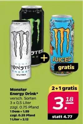 NETTO Monster energy drink Angebot