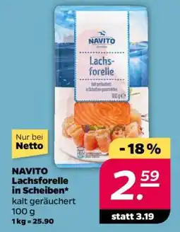 NETTO NAVITO Lachsforelle in Scheiben Angebot