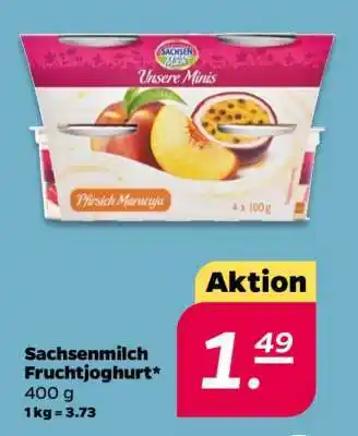 NETTO Sachsenmilch Fruchtjoghurt Angebot