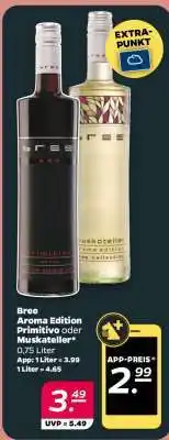 NETTO Bree Aroma Edition Primitivo oder Muskateller Angebot