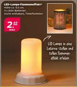 NETTO LED-Lampe Flammeneffekt Angebot