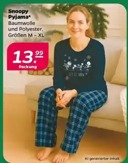 NETTO Snoopy Pyjama Angebot