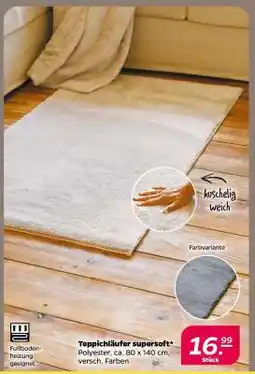 NETTO Teppichläufer supersoft Angebot