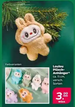 NETTO Loulou Plüsch Anhänger Angebot