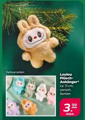 NETTO Loulou Plüsch Anhänger Angebot
