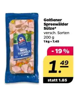 NETTO Golßener Spreewälder Sülze Angebot