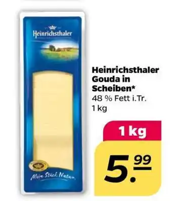 NETTO Heinrichsthaler Gouda in Scheiben Angebot