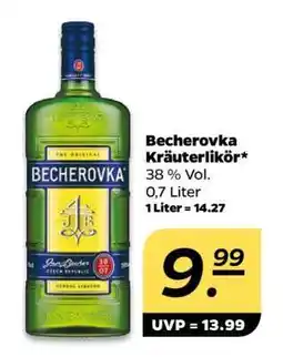 NETTO Becherovka Kräuterlikör Angebot