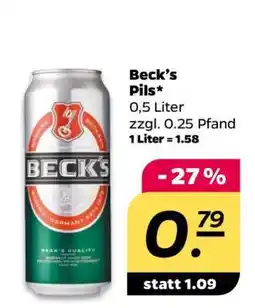 NETTO Beck's Pils Angebot