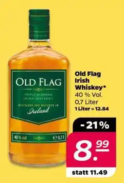 NETTO Old Flag Irish Whiskey Angebot