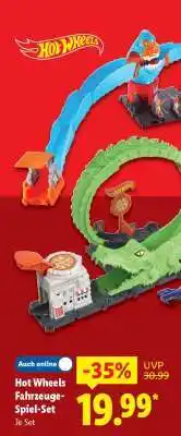 Lidl Hot Wheels Fahrzeuge-Spiel-Set Angebot