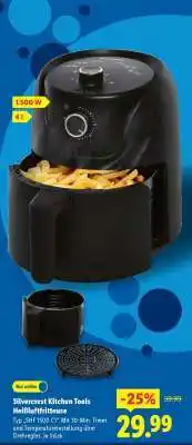 Lidl Silvercrest Kitchen Tools Heißluftfritteuse Angebot