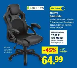 Lidl JUSKYS Bürostuhl Angebot