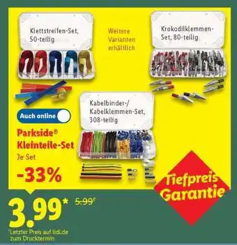 Lidl PARKSIDE Kleinteile-Set Angebot