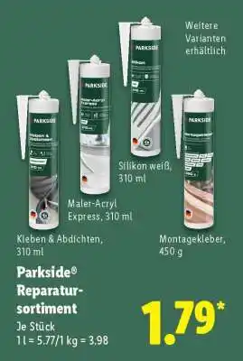 Lidl PARKSIDE Reparatursortiment Angebot