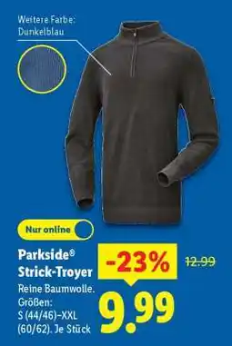Lidl Parkside Strick-Troyer Angebot
