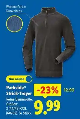 Lidl Parkside Strick-Troyer Angebot