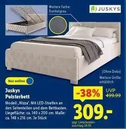 Lidl Juskys Polsterbett Angebot